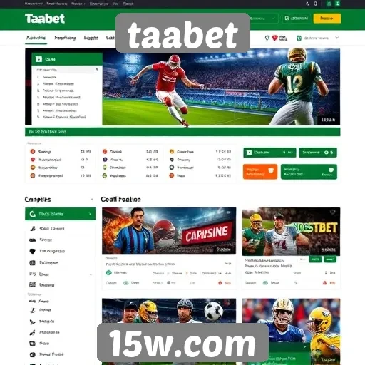 Análise das funcionalidades do site taabet