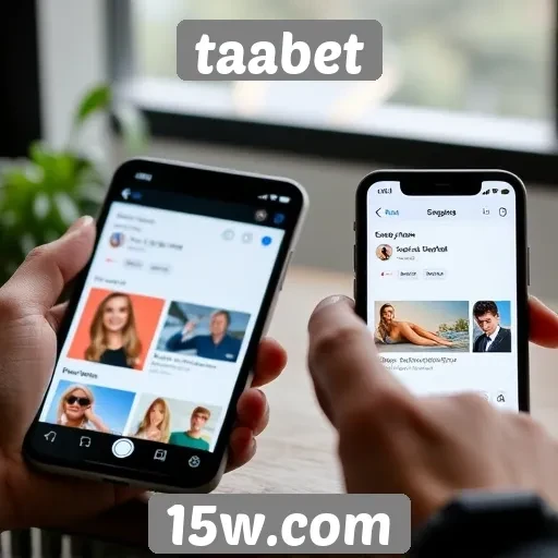 Experiência do usuário no site taabet em dispositivos móveis
